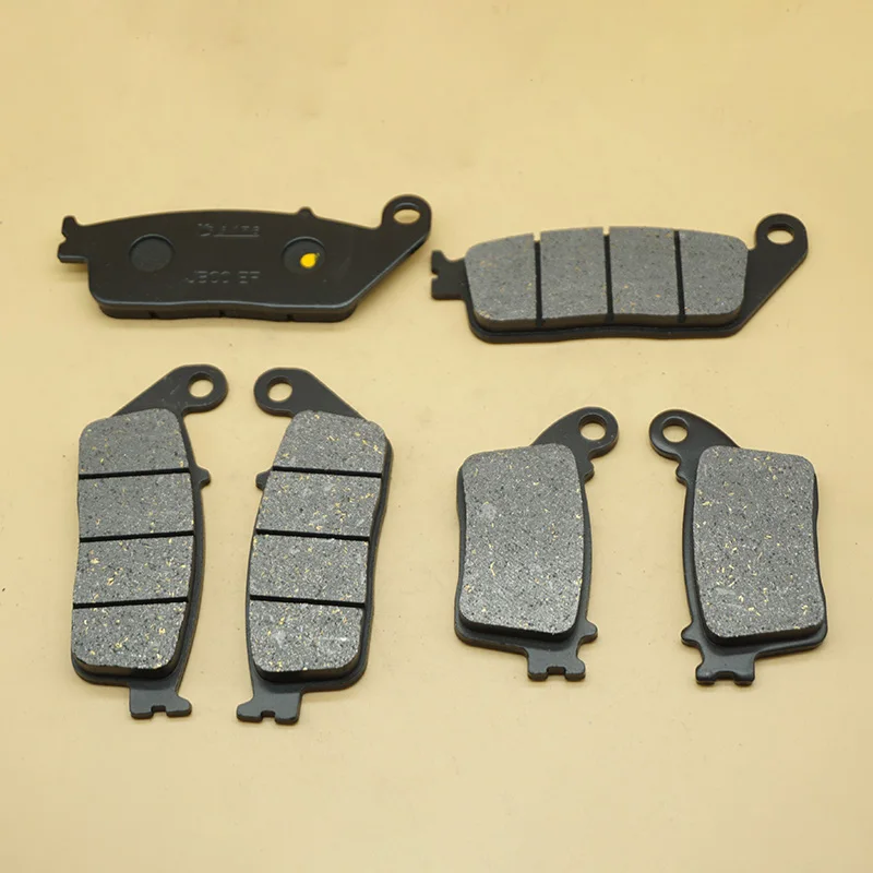 Brake Pad Set - ホンダモーターサイクル用フロントおよびリアブレーキパッドキット,cb600f,cb600 f,ホーネット2007-2013,cbr600f,非腹筋2011 2012 2013
