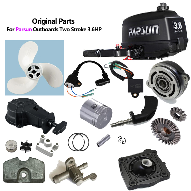 Spark Plug - 新しいオリジナルアクセサリースーツ Parsun 船外機 2 ストローク 3.6HP