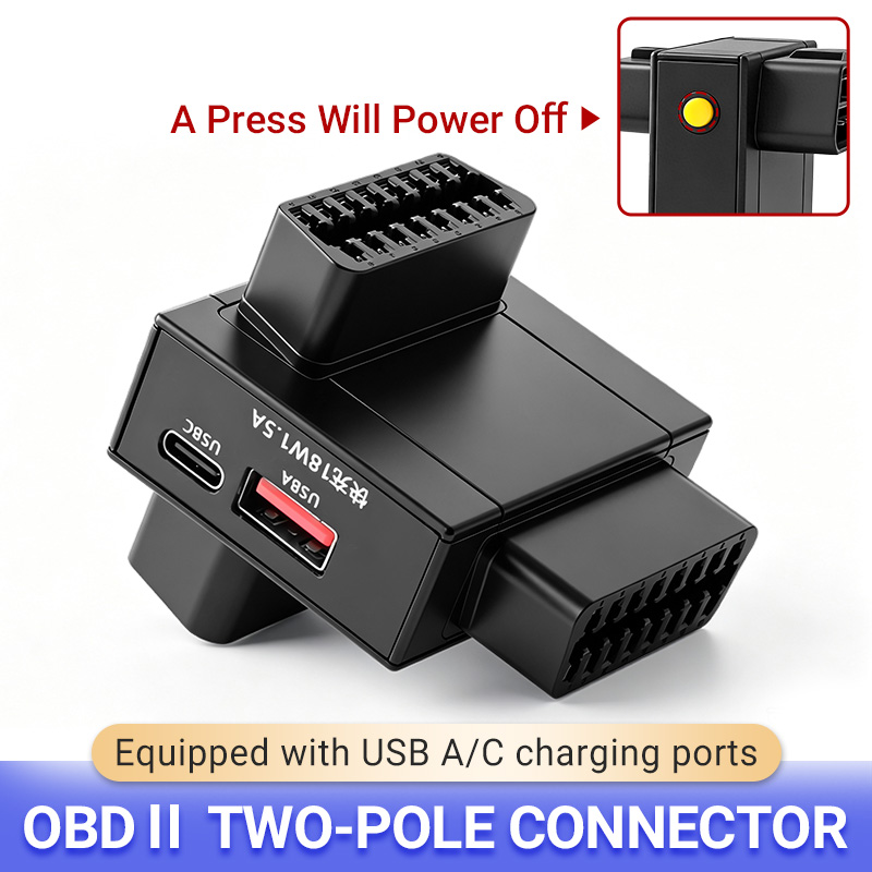 OBD2 スプリッターアダプター（1対2）、18W急速充電対 - Car Diagnostic Tool のレビューと価格