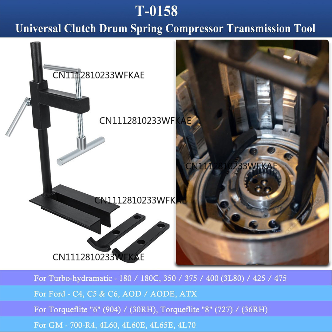 T-0158 クラッチドラムスプリング圧縮ツール、重荷重対応 - Spring Compressor Tool のレビューと価格