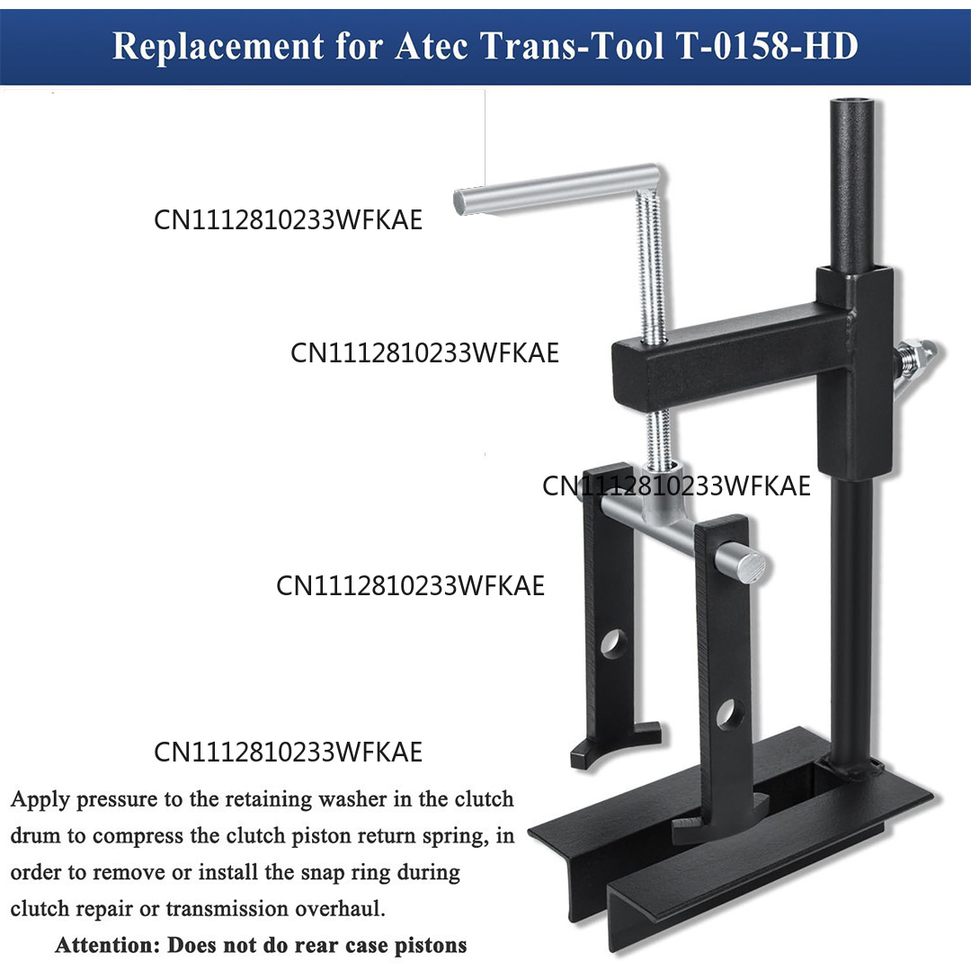 T-0158 クラッチドラムスプリング圧縮ツール、重荷重対応 - Spring Compressor Tool のレビューと価格