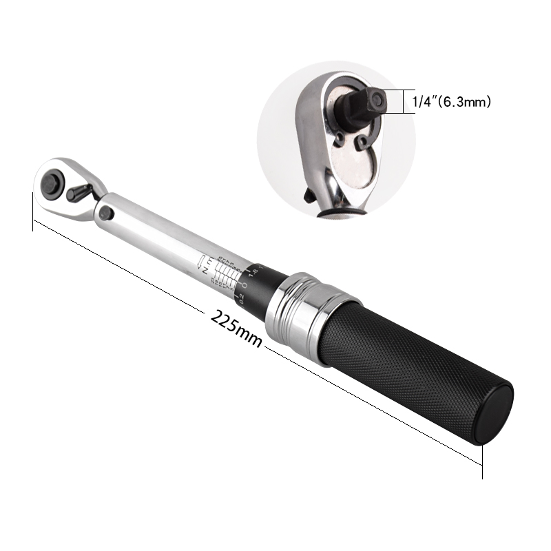 1/4インチハンドツール 1-25Nm高精度精密バイク・車修 - Torque Wrench のレビューと価格