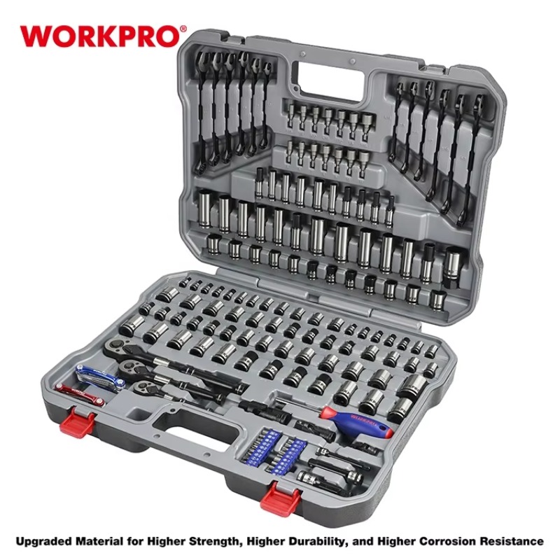 164ピースPCメカニックツールボックスセット 1/4インチ - Socket Set のレビューと価格