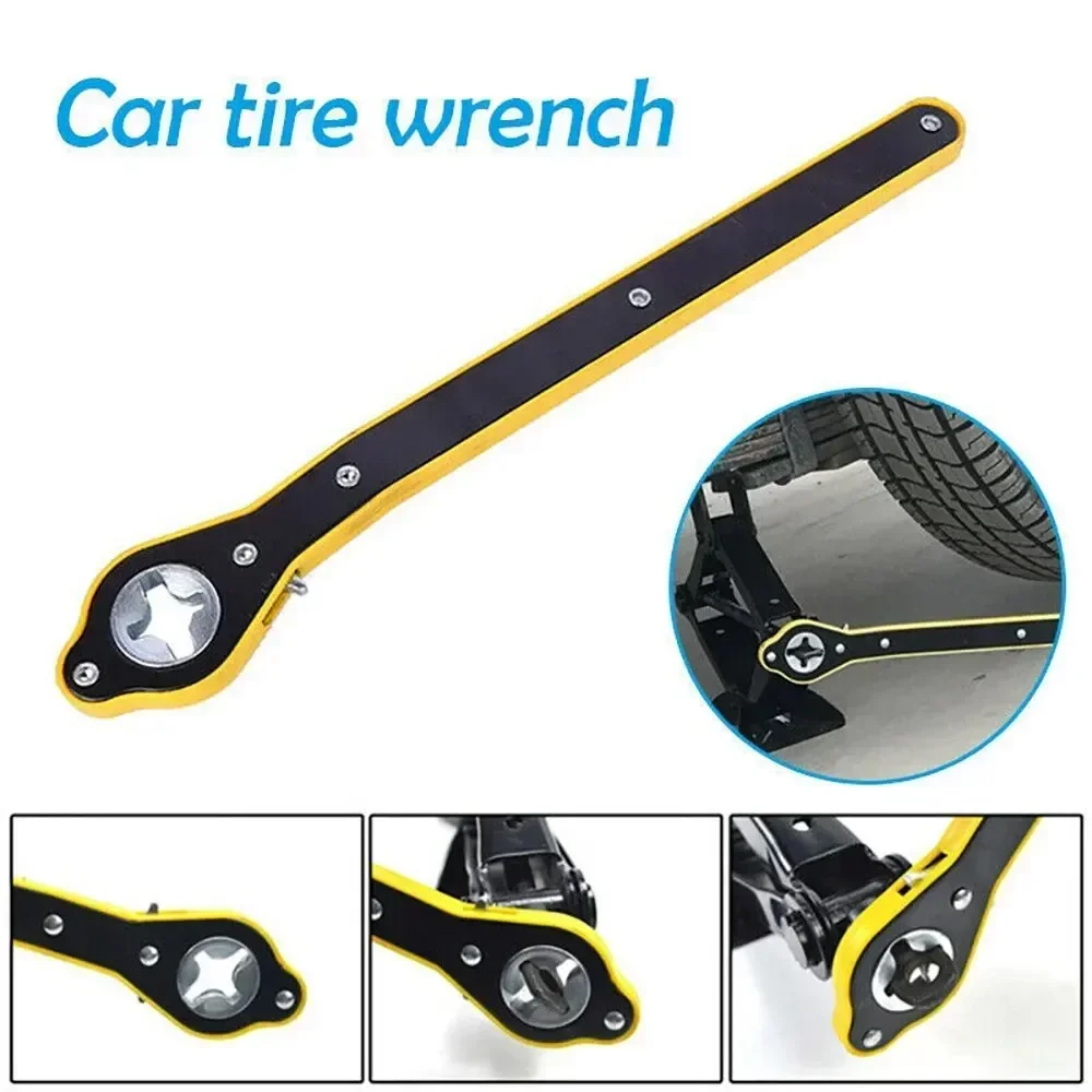 車用省力ジャッキラチェットレンチ、シザージャッキ、ガレージタ - Car Jack のレビューと価格
