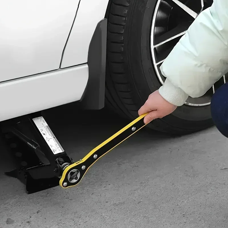 車用省力ジャッキラチェットレンチ、シザージャッキ、ガレージタ - Car Jack のレビューと価格