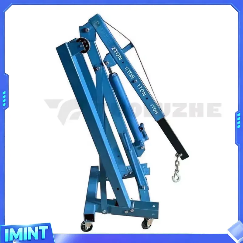 2トン折りたたみ式青色自動車エンジンリフティングツール油圧ク - Car Lift のレビューと価格